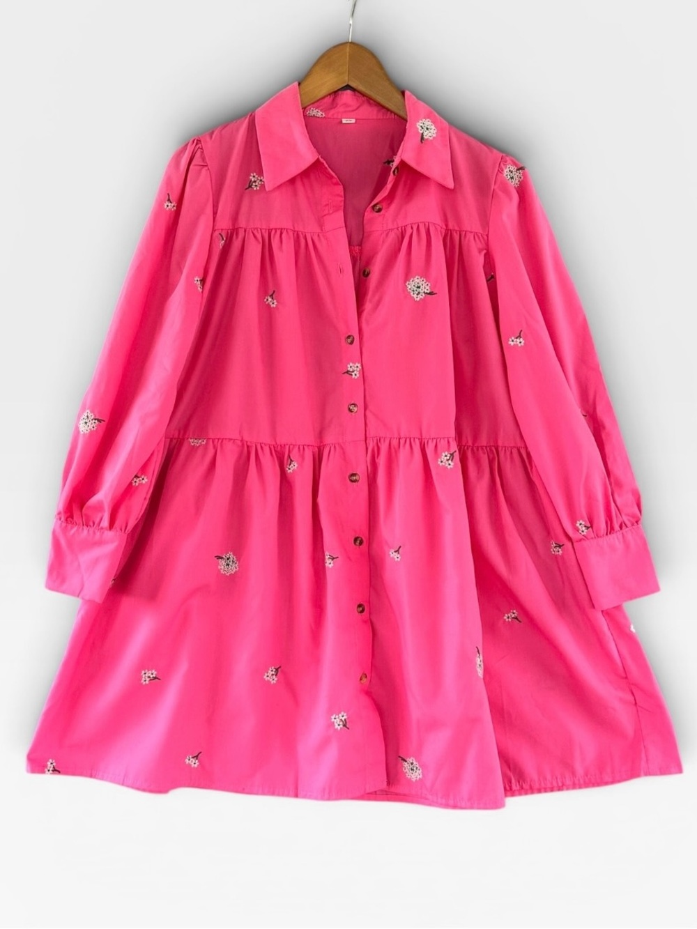 Floral Embroidered Dress - Size XS